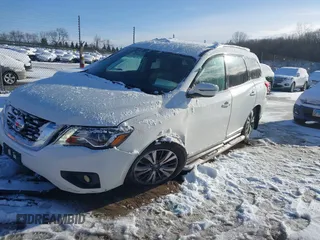 2017 Nissan Pathfinder SV z VIN 5N1DR2MM9HC673360, wystawiony jako IAAI lot #41834138 z przebiegiem 133 635 mil mil oraz . Historia ofert i sprzedaży dostępna na DreamBid. Obrazek 17.