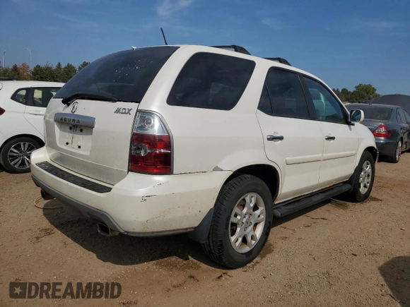 2004 Acura MDX Touring Pkg with VIN 2HNYD18674H534405, listed as a Copart auction lot 71747584 with 212,150 mi miles and Salvage Title. Bid and sale history available at carsss.com. Image 3.