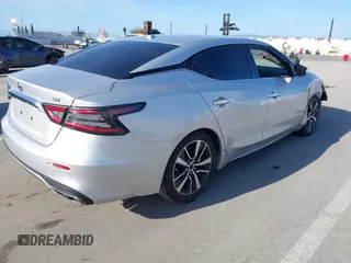 2021 Nissan Maxima SV with VIN 1N4AA6CV0MC505297, listed as a IAAI auction lot 41920090 with 70,100 mi miles and . Bid and sale history available at DreamBid. Image 4.