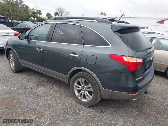 2012 Hyundai Veracruz Limited with VIN KM8NU4CC7CU180464, listed as a IAAI auction lot 41645488 with 116,844 mi miles. Bid and sale history available at carsss.com. Image 3.