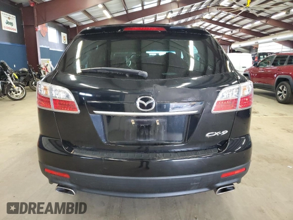 2012 Mazda CX-9 Grand Touring with VIN JM3TB2DA8C0352597, listed as a Copart auction lot 50084505 with 88,331 mi miles and Salvage Title. Bid and sale history available at DreamBid. Image 6.