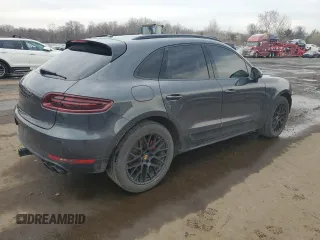 2017 Porsche Macan GTS with VIN WP1AG2A55HLB50104, listed as a Copart auction lot 52354985 with 111,447 mi miles and Salvage title. Bid and sale history available at DreamBid. Image 3.