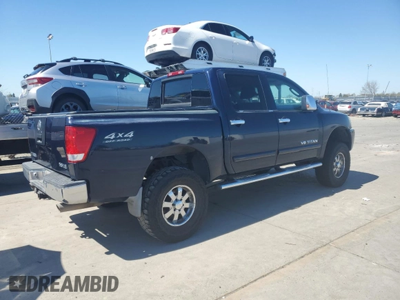 2006 Nissan Titan SE with VIN 1N6AA07BX6N540330, listed as a Copart auction lot 50526555 with 233,859 mi miles and Clean title. Bid and sale history available at DreamBid. Image 3.