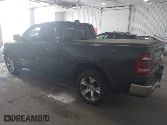 2020 Ram 1500 Laramie with VIN 1C6SRFDT7LN142009, listed as a IAAI auction lot 42330341 with 108,351 mi miles and . Bid and sale history available at DreamBid. Image 3.