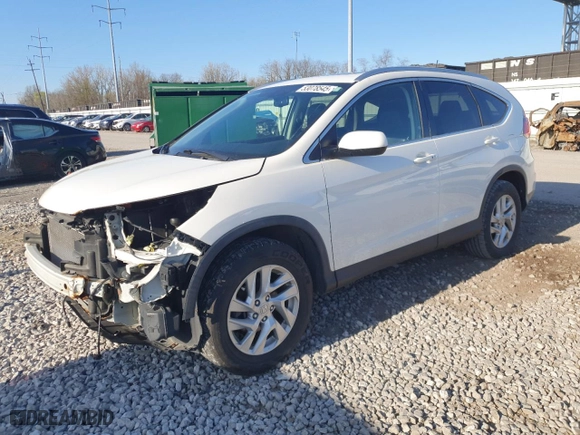 2016 Honda CR-V EX-L with VIN 5J6RM4H70GL101871, listed as a Copart auction lot 53078545 with 84,407 mi miles and Salvage Title. Bid and sale history available at carsss.com. Image 1.