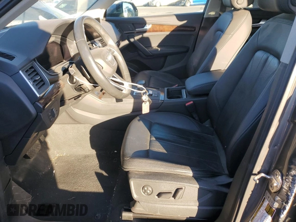 2020 Audi Q5 Premium Plus with VIN WA1BNAFY5L2024035, listed as a Copart auction lot 42304105 with 43,564 mi miles and Salvage Title. Bid and sale history available at carsss.com. Image 7.