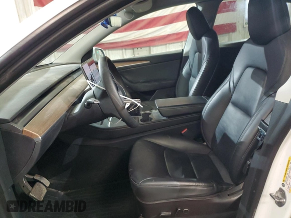 2023 Tesla Model Y Long Range z VIN 7SAYGDEE5PF619265, wystawiony jako Copart lot #48418655 z przebiegiem 42 233 mil mil oraz Szkoda całkowita • Salvage title. Historia ofert i sprzedaży dostępna na DreamBid. Obrazek 7.