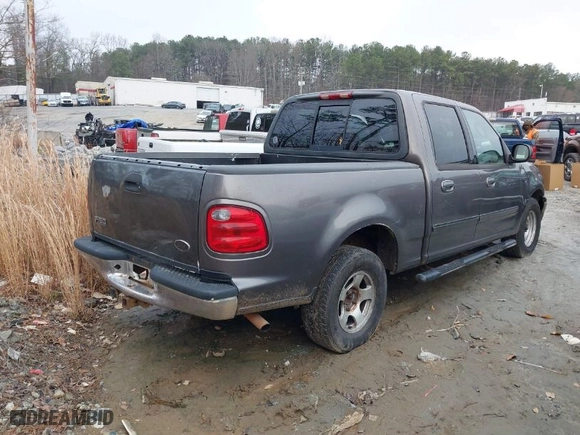 2002 Ford F-150 XLT with VIN 1FTRW07L72KC51644, listed as a IAAI auction lot 41460373 with 1 mi miles. Bid and sale history available at carsss.com. Image 4.