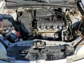 2002 Honda Civic LX with VIN 1HGEM21502L062792, listed as a Copart auction lot 48700715 with 190,713 mi miles and Salvage Title. Bid and sale history available at carsss.com. Image 13.