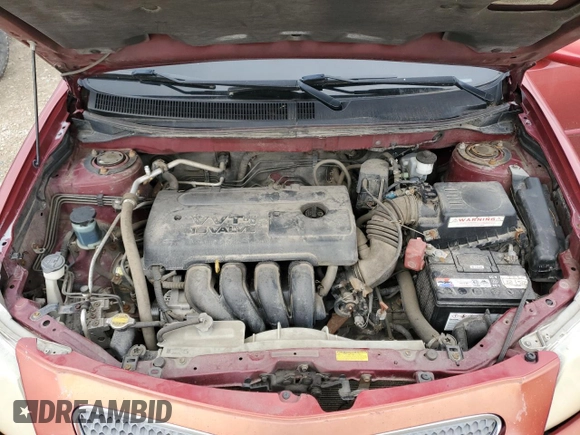 2005 Pontiac Vibe with VIN 5Y2SM63885Z461385, listed as a Copart auction lot 73600284 with 299,999 mi miles and Salvage Title. Bid and sale history available at carsss.com. Image 11.