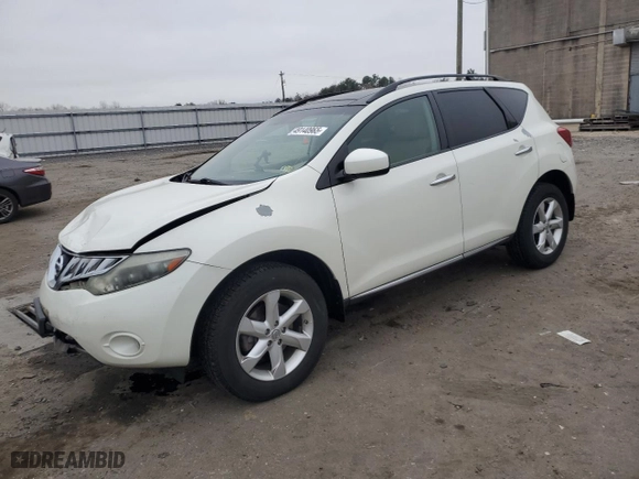 2010 Nissan Murano SL with VIN JN8AZ1MW9AW110806, listed as a Copart auction lot 49140965 with 184,710 mi miles and Clean Title. Bid and sale history available at carsss.com. Image 1.