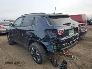 2018 Jeep Compass Trailhawk with VIN 3C4NJDDB5JT112495, listed as a Copart auction lot 44628635 with 62,882 mi miles and Salvage Title. Bid and sale history available at carsss.com. Image 2.
