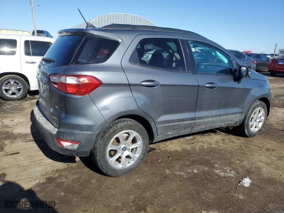 2020 Ford EcoSport SE with VIN MAJ3S2GE0LC361371, listed as a Copart auction lot 88689015 with 65,261 mi miles and Salvage Title. Bid and sale history available at carsss.com. Image 3.