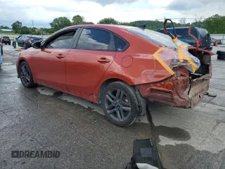 2021 Kia Forte GT-Line with VIN 3KPF34AD4ME318985, listed as a Copart auction lot 59023575 with 94,572 mi miles and Salvage title. Bid and sale history available at DreamBid. Image 2.