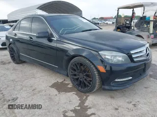 2011 Mercedes-Benz C-Class C 300 Sport with VIN WDDGF5EB5BR180360, listed as a IAAI auction lot 41943091 with 227,236 mi miles. Bid and sale history available at carsss.com. Image 1.