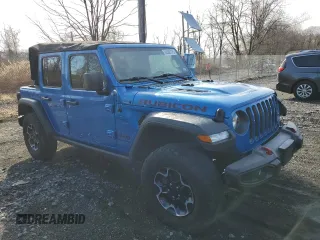2023 Jeep Wrangler Rubicon с VIN 1C4HJXFN7PW693166, выставлен на аукционе Copart как лот 50508175 с пробегом 40 093 миль миль и Списание • Salvage title. История ставок и продаж доступна на DreamBid. Изображение 4.