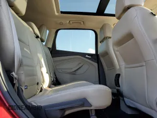2017 Ford Escape Titanium with VIN 1FMCU0J97HUD52930, listed as a Copart auction lot 71851014 with 101,467 mi miles and Salvage Title. Bid and sale history available at carsss.com. Image 11.