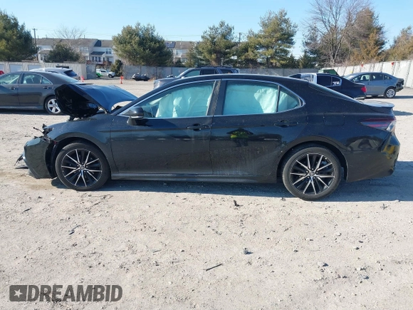 2021 Toyota Camry SE Nightshade with VIN 4T1T11AK6MU402597, listed as a IAAI auction lot 41718894 with Not Provided miles and . Bid and sale history available at carsss.com. Image 14.