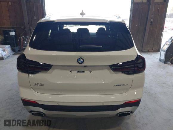 2024 BMW X3 xDrive30i with VIN 5UX53DP05R9X46526, listed as a IAAI auction lot 42122839 with 5,218 mi miles and . Bid and sale history available at DreamBid. Image 16.