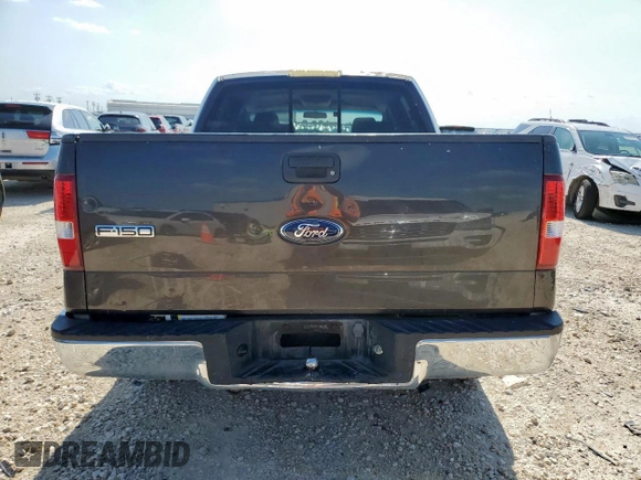 2007 Ford F-150 XLT with VIN 1FTRW12W37KB03263, listed as a Copart auction lot 61087375 with 167,585 mi miles and Salvage title. Bid and sale history available at DreamBid. Image 6.
