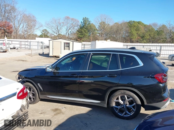 2024 BMW X3 sDrive30i with VIN WBX47DP08RN262166, listed as a IAAI auction lot 41195948 with Not Provided miles and . Bid and sale history available at DreamBid. Image 14.