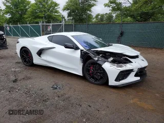 2023 Chevrolet Corvette 2LT with VIN 1G1YB2D41P5113385, listed as a Copart auction lot 57775785 with 16,035 mi miles and Salvage title. Bid and sale history available at DreamBid. Image 4.