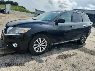 2015 Nissan Pathfinder SL with VIN 5N1AR2MM6FC609177, listed as a Copart auction lot 64648065 with 221,390 mi miles and Non repairable. Bid and sale history available at DreamBid. Image 1.