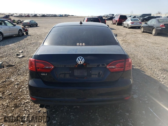 2012 Volkswagen Jetta GLI Autobahn with VIN 3VW4A7AJ3CM401328, listed as a Copart auction lot 48635245 with Not provided miles and Salvage title. Bid and sale history available at DreamBid. Image 6.