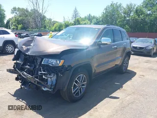 2020 Jeep Grand Cherokee Limited with VIN 1C4RJFBG3LC390502, listed as a IAAI auction lot 42570279 with 36,037 mi miles and . Bid and sale history available at DreamBid. Image 17.