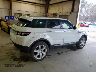 2015 Land Rover Range Rover Evoque Pure Plus with VIN SALVP2BG0FH028410, listed as a Copart auction lot 45734935 with 124,044 mi miles and Salvage Title. Bid and sale history available at carsss.com. Image 3.