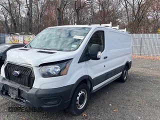 2023 Ford Transit Cargo with VIN 1FTYE1Y8XPKB26711, listed as a Copart auction lot 81739344 with 31,745 mi miles and Salvage Title. Bid and sale history available at DreamBid. Image 2.