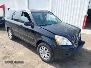 2005 Honda CR-V EX SE with VIN SHSRD78945U334461, listed as a IAAI auction lot 41775974 with 147,876 mi miles. Bid and sale history available at carsss.com. Image 1.