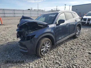 2020 Mazda CX-5 Grand Touring with VIN JM3KFBDM8L0763184, listed as a Copart auction lot 55575105 with 24,855 mi miles and Salvage Title. Bid and sale history available at DreamBid. Image 1.