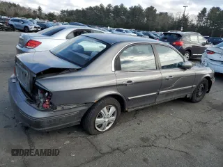 2002 Hyundai Sonata with VIN KMHWF25H62A662564, listed as a Copart auction lot 47608485 with 144,402 mi miles and Clean Title. Bid and sale history available at carsss.com. Image 3.