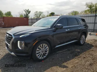 2020 Hyundai Palisade Limited with VIN KM8R5DHE7LU037152, listed as a Copart auction lot 55991365 with 87,743 mi miles and Salvage title. Bid and sale history available at DreamBid. Image 1.