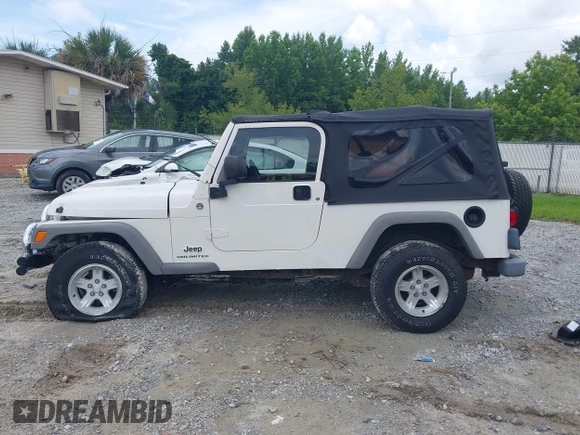 2005 Jeep Wrangler Unlimited with VIN 1J4FA44S65P368475, listed as a IAAI auction lot 42484636 with Not provided miles and . Bid and sale history available at DreamBid. Image 13.