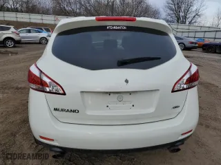 2011 Nissan Murano S with VIN JN8AZ1MW7BW158063, listed as a Copart auction lot 48176475 with 0 mi miles and Clean Title. Bid and sale history available at carsss.com. Image 6.