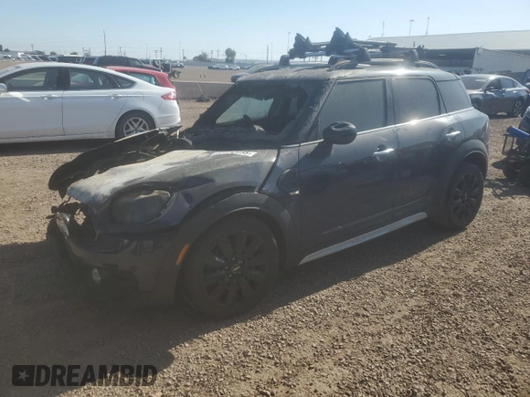 2017 MINI Countryman Cooper with VIN WMZYS7C30H3E06885, listed as a Copart auction lot 61150455 with Not provided miles and Salvage title. Bid and sale history available at DreamBid. Image 1.