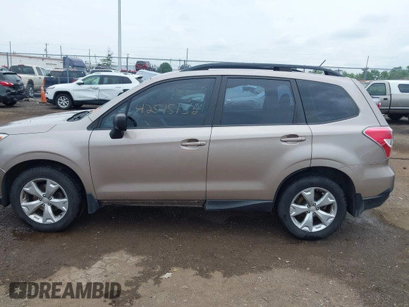 2015 Subaru Forester 2.5i z VIN JF2SJABC3FH437635, wystawiony jako IAAI lot #42515132 z przebiegiem 217 398 mil mil oraz . Historia ofert i sprzedaży dostępna na DreamBid. Obrazek 14.