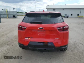 2020 Chevrolet Blazer RS z VIN 3GNKBKRS8LS573512, wystawiony jako Copart lot #58736815 z przebiegiem Nie podano mil oraz Szkoda całkowita • Salvage title. Historia ofert i sprzedaży dostępna na DreamBid. Obrazek 6.