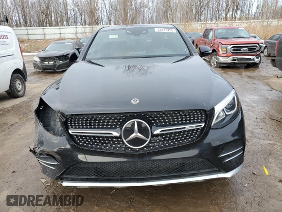 2019 Mercedes-Benz GLC with VIN WDC0J6EBXKF484389, listed as a Copart auction lot 43613755 with 86,197 mi miles and Clean Title. Bid and sale history available at carsss.com. Image 5.