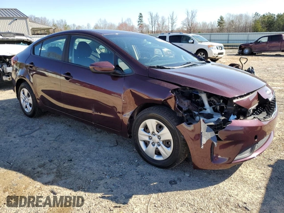 2018 Kia Forte LX with VIN 3KPFK4A73JE271893, listed as a Copart auction lot 49208025 with 93,374 mi miles and Salvage Title. Bid and sale history available at carsss.com. Image 4.
