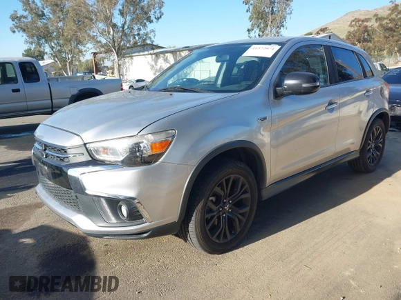 2019 Mitsubishi Outlander Sport ES 2.0 with VIN JA4AP3AU3KU023295, listed as a IAAI auction lot 41572071 with 90,635 mi miles. Bid and sale history available at carsss.com. Image 2.