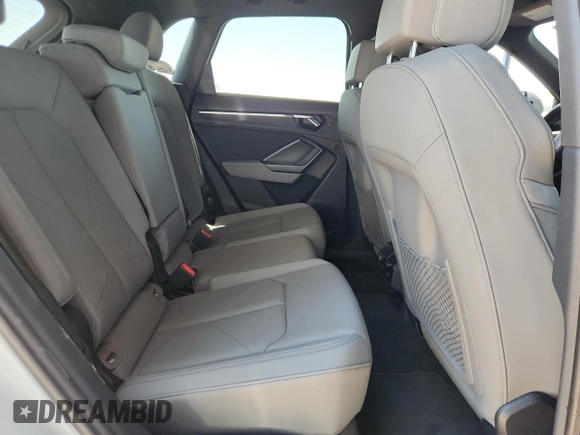 2021 Audi Q3 S line Premium Plus with VIN WA1EECF37M1124299, listed as a Copart auction lot 59994915 with 27,800 mi miles and Salvage title. Bid and sale history available at DreamBid. Image 11.