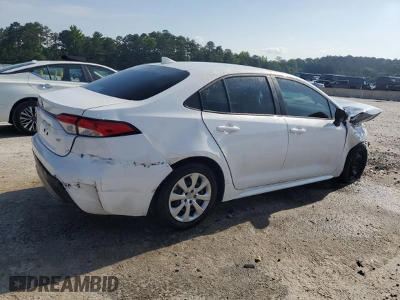 2025 Toyota Corolla LE z VIN 5YFB4MDE0SP255458, wystawiony jako Copart lot #57692105 z przebiegiem Nie podano mil oraz Czysty tytuł • Clean title. Historia ofert i sprzedaży dostępna na DreamBid. Obrazek 3.