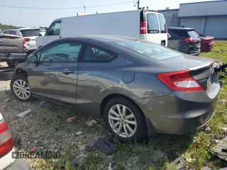 2012 Honda Civic Cpe EX with VIN 2HGFG3B87CH506632, listed as a Copart auction lot 66806854 with 108,463 mi miles and Salvage Title. Bid and sale history available at carsss.com. Image 2.