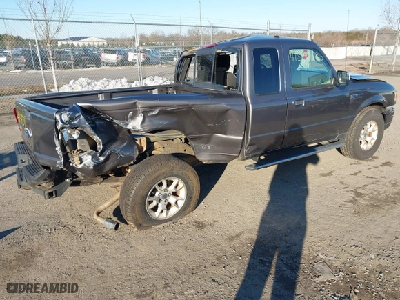 2011 Ford Ranger XLT with VIN 1FTLR4FEXBPB08276, listed as a IAAI auction lot 41559735 with 214,383 mi miles. Bid and sale history available at carsss.com. Image 4.