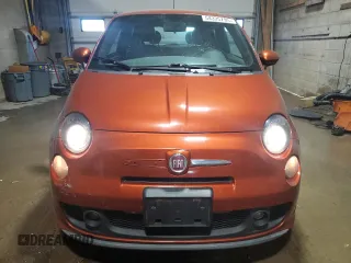 2013 FIAT 500 Turbo with VIN 3C3CFFHH7DT645525, listed as a Copart auction lot 54335795 with 143,758 mi miles and Clean Title. Bid and sale history available at carsss.com. Image 5.