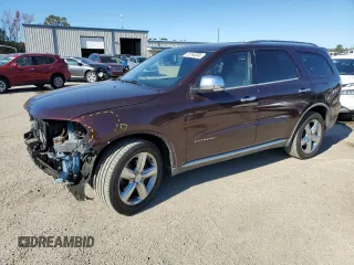 2012 Dodge Durango Citadel with VIN 1C4RDHEG5CC130259, listed as a Copart auction lot 82764844 with 145,930 mi miles and Salvage title. Bid and sale history available at DreamBid. Image 1.