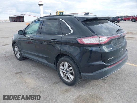 2015 Ford Edge SEL with VIN 2FMTK3J94FBB47320, listed as a IAAI auction lot 41982477 with 136,005 mi miles. Bid and sale history available at carsss.com. Image 3.